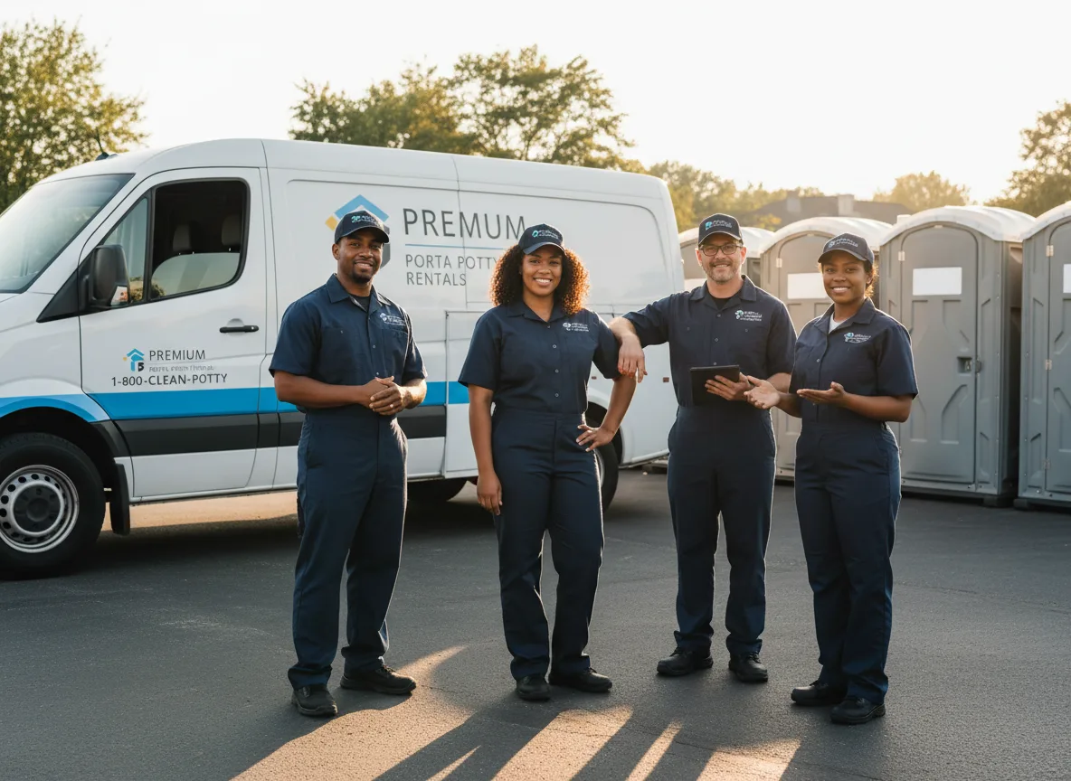 VIP Portable Toilets company in North Georgetown, OH